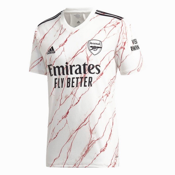 Camiseta Arsenal Segunda equipo 2020-21 Blanco